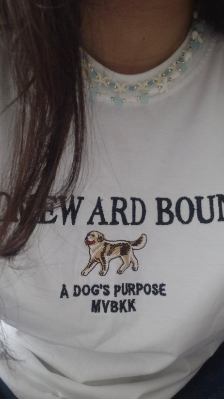 تیشرت گلدوزی شده طرح Dog
