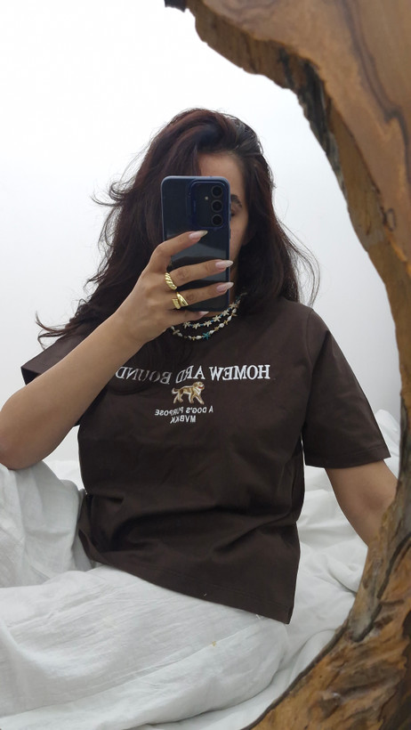 تیشرت گلدوزی شده طرح Dog